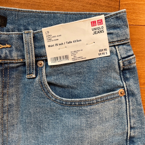 Uniqlo slim flared jeans - Picture 3 of 3